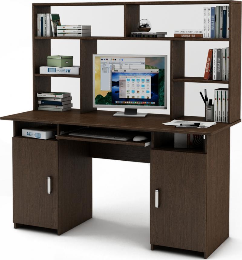 Письменный стол Нео-6К с надстройкой вариант 3