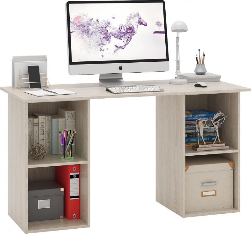 Стол двухтумбовый Прайм-59 вариант 3