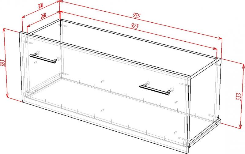 Комод Омега-17 вариант 5