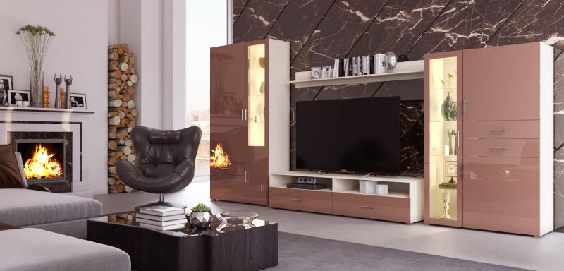 Стенка Шайн-35 вариант 1