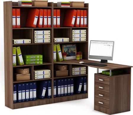 Стол-стеллаж Маунт-288 вариант 4