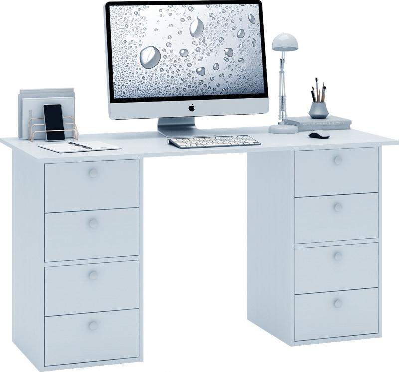 Стол двухтумбовый Прайм-60 вариант 1