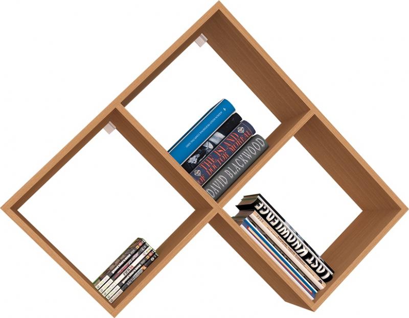 Полка для книг Лайн-6 вариант 1