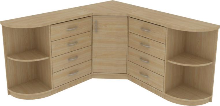 Угловой комод Портер-2 вариант 1