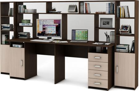 Уголок школьника Нео-13 с надстройкой вариант 3