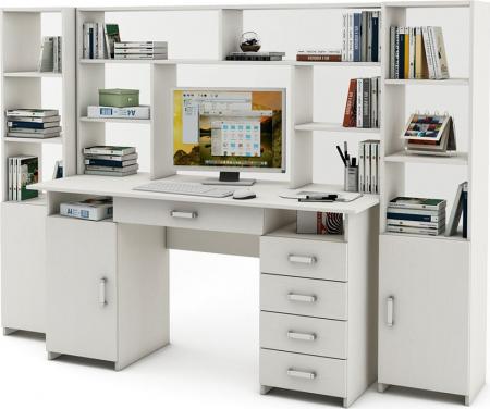 Уголок школьника Нео-7Я с надстройкой вариант 1