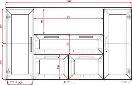 Комод Телия-1 вариант 1