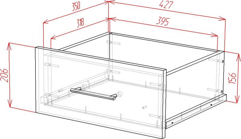 Комод Омега-14 вариант 4
