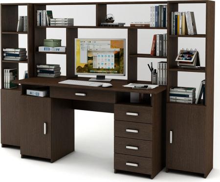 Уголок школьника Нео-7Я с надстройкой вариант 2