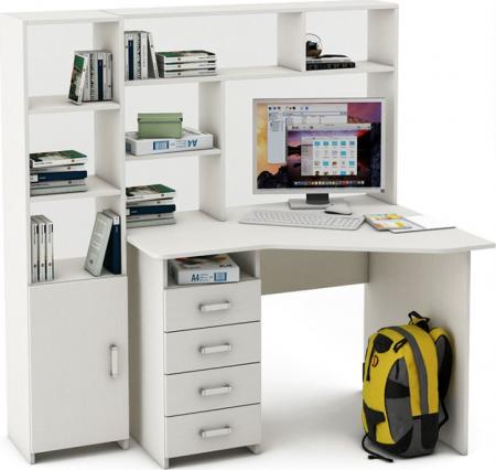 Уголок школьника Нео-18 с надстройкой вариант 1