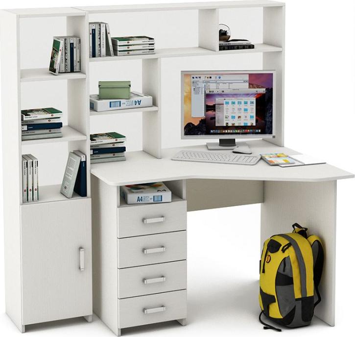 Уголок школьника Нео-18 с надстройкой вариант 2