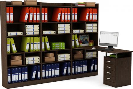 Стол-стеллаж Маунт-2888 вариант 3