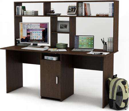 Письменный стол Нео-10 с надстройкой вариант 2