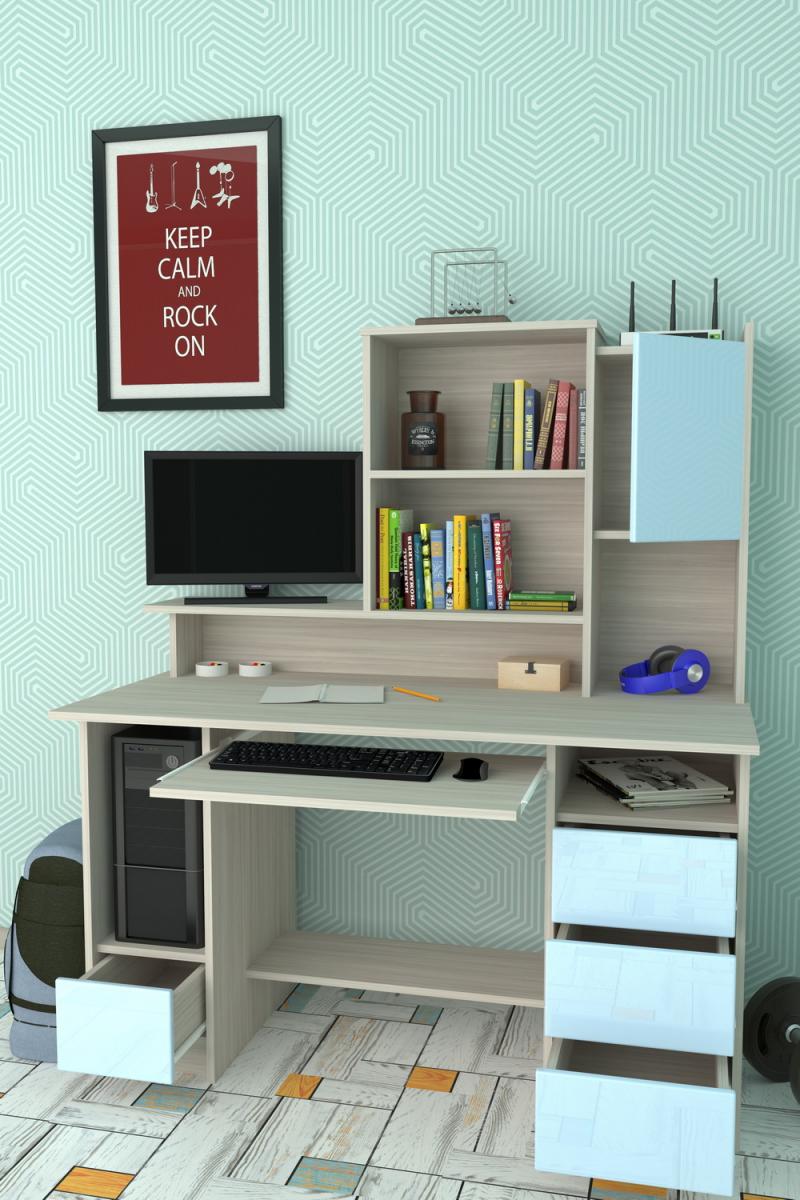 Компьютерный стол Лайн-33 вариант 4