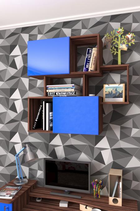 Полка для книг Лайн-9 вариант 3