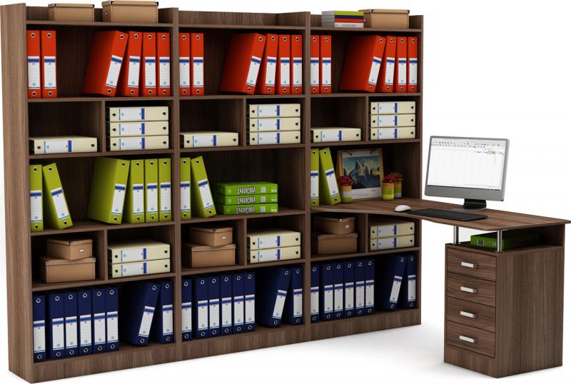 Стол-стеллаж Маунт-2888 вариант 5