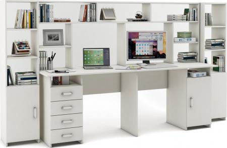 Уголок школьника Нео-14 с надстройкой вариант 1