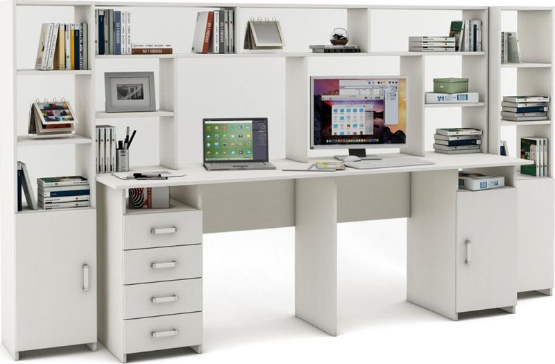 Уголок школьника Нео-14 с надстройкой вариант 2