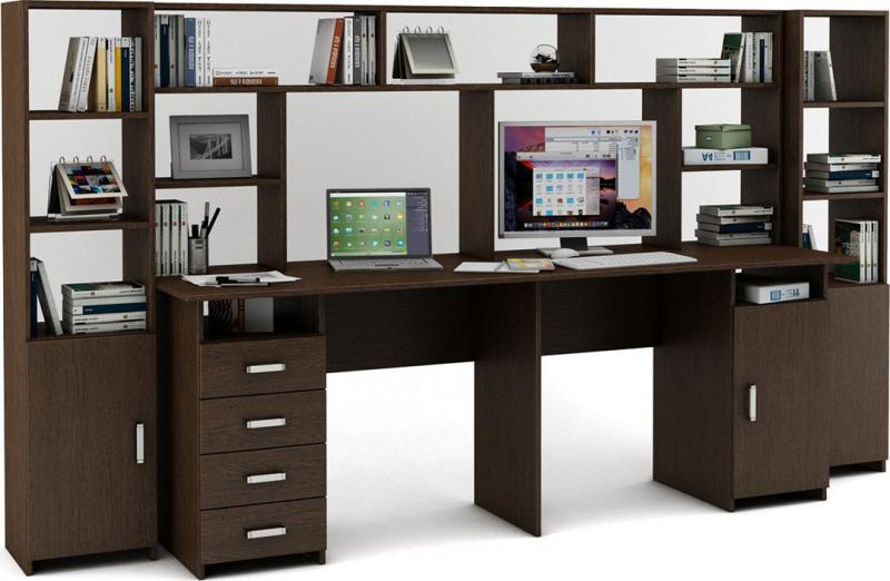 Уголок школьника Нео-14 с надстройкой вариант 3