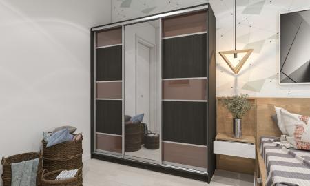 Шкаф-купе Лофт-29 вариант 1