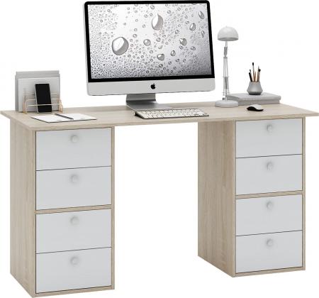 Стол двухтумбовый Прайм-60 вариант 5