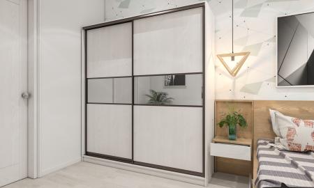 Шкаф-купе Лофт-18 вариант 1