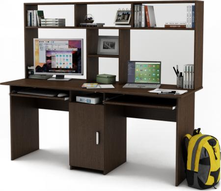 Письменный стол Нео-10К с надстройкой вариант 2