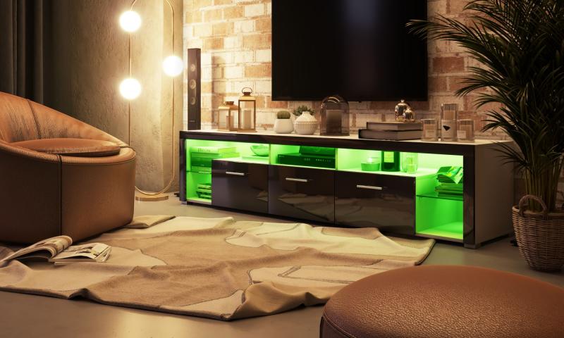 ТВ тумба Лайт-3 вариант 2