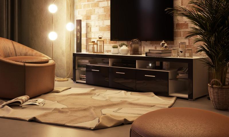 ТВ тумба Лайт-3 вариант 3