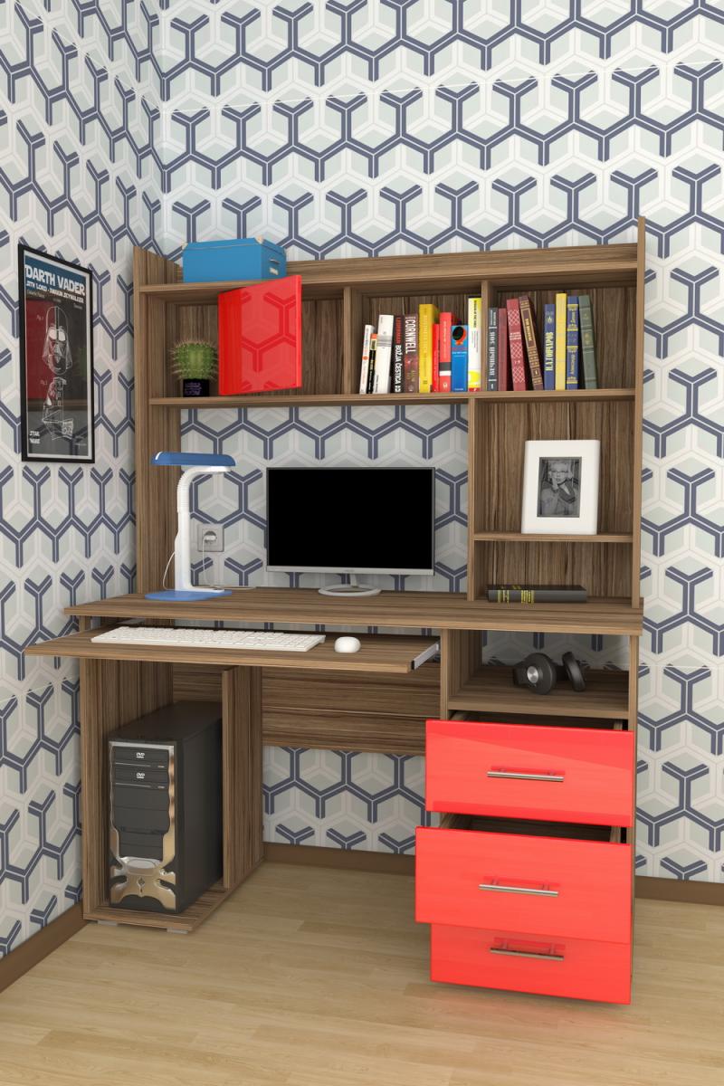 Компьютерный стол Лайн-11 вариант 6