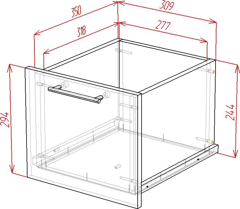 Комод Омега-10 вариант 6