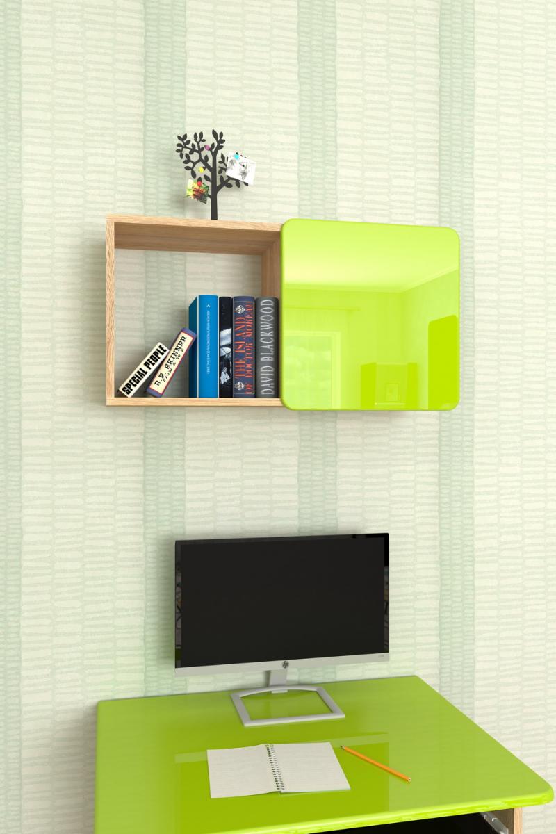 Полка для книг Лайн-1 вариант 3