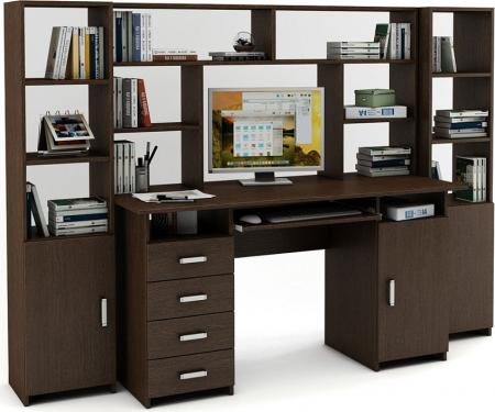 Уголок школьника Нео-8К с надстройкой вариант 2