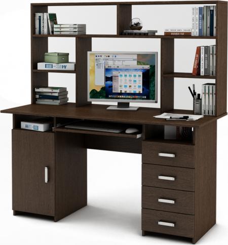 Письменный стол Нео-7К с надстройкой вариант 2