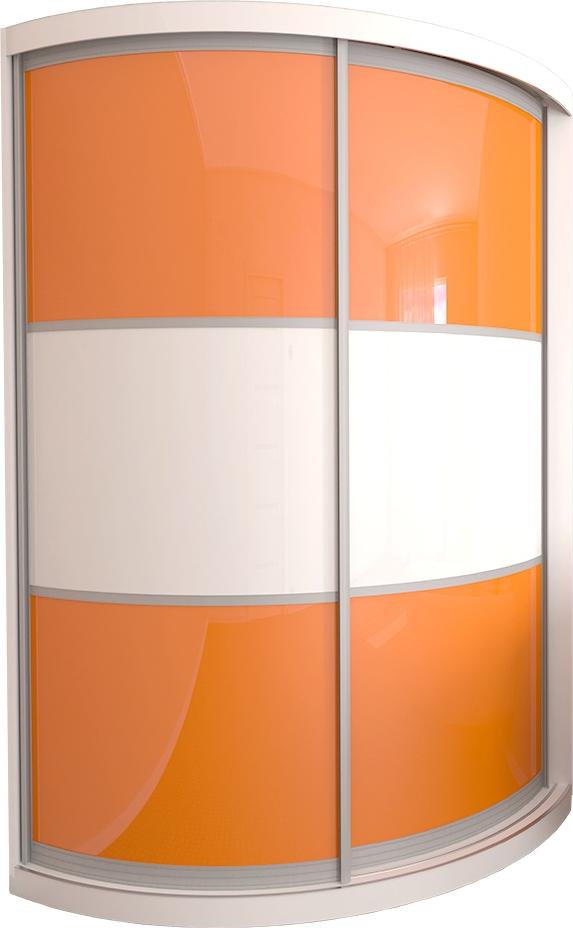 Радиусный шкаф-купе Лайн-13 вариант 1