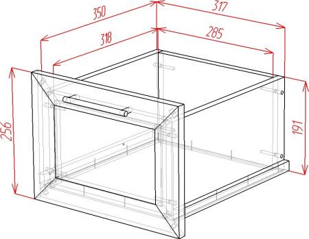Комод Телия-1 вариант 4