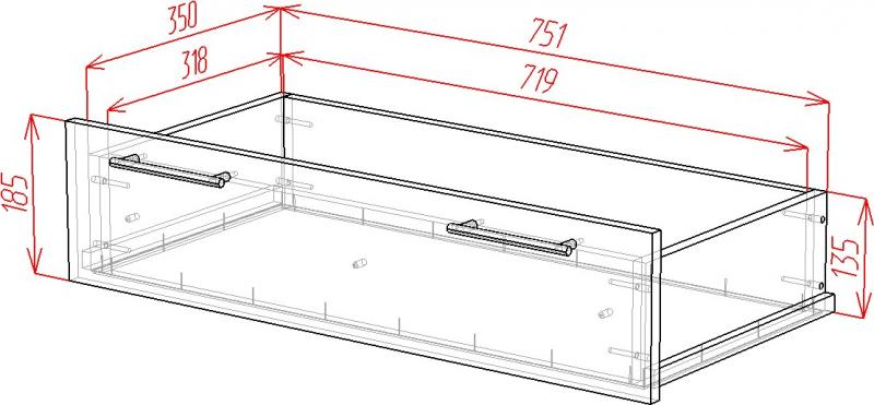 Комод Омега-7-М вариант 6