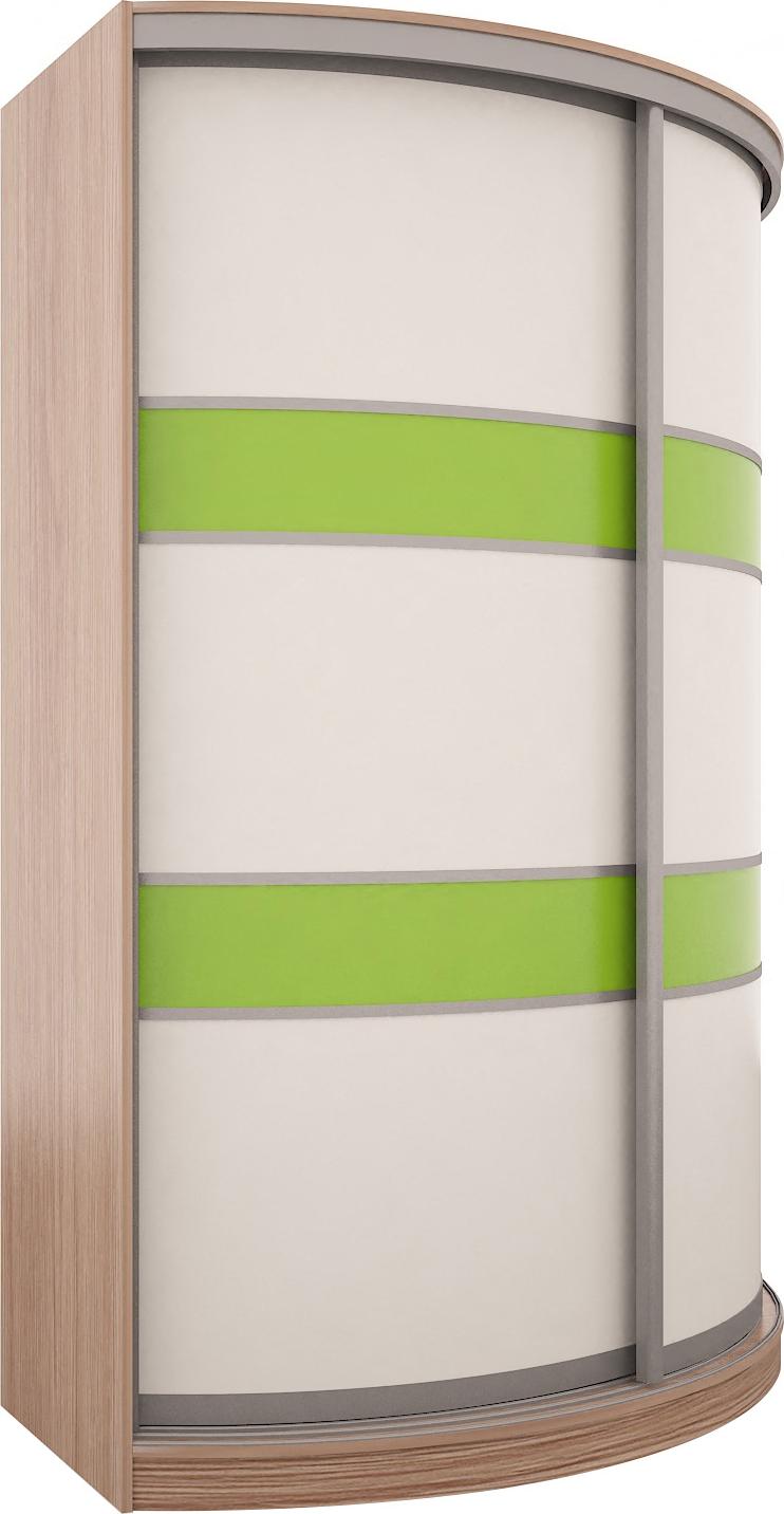 Радиусный шкаф Мельбурн-7 вариант 1