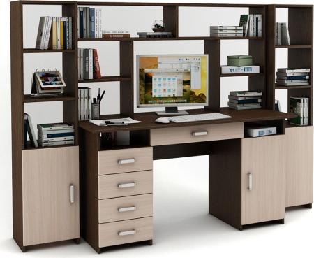 Уголок школьника Нео-8Я с надстройкой вариант 3