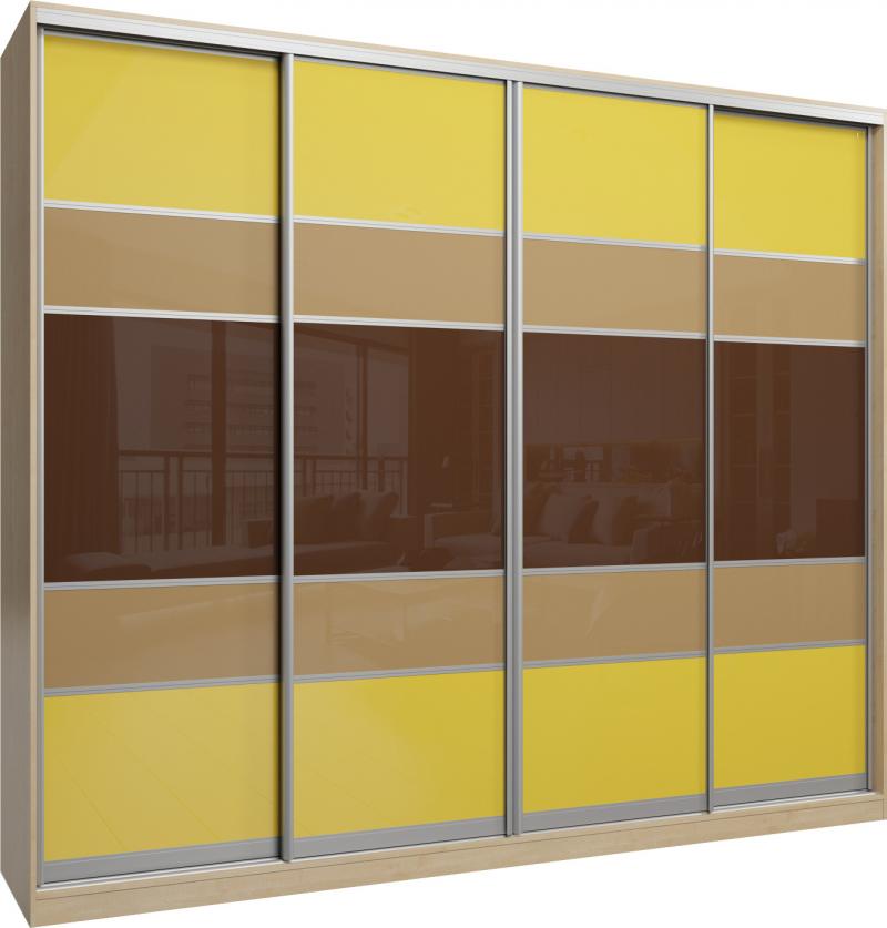 Шкаф-купе Глянец-4.6 вариант 1